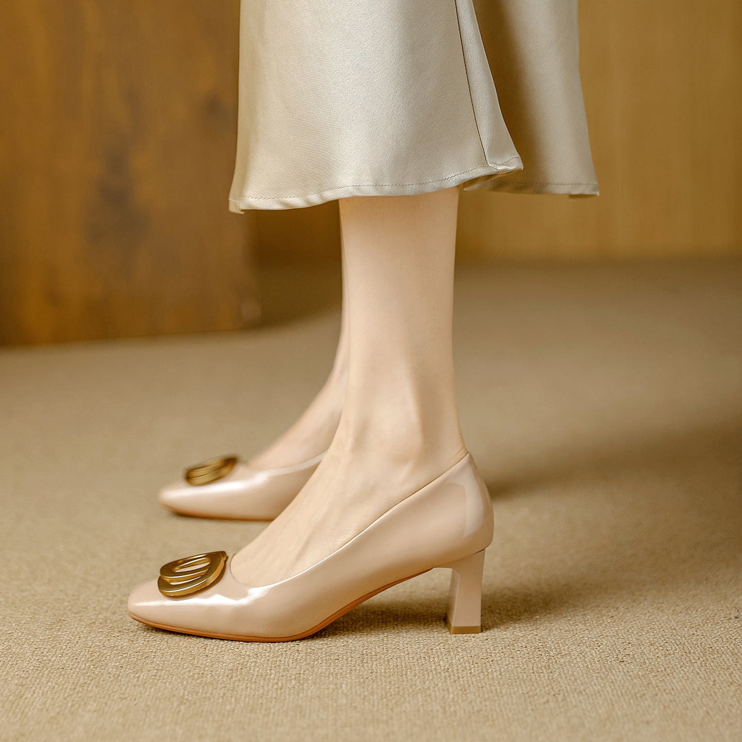 Tyra | Leather Heels