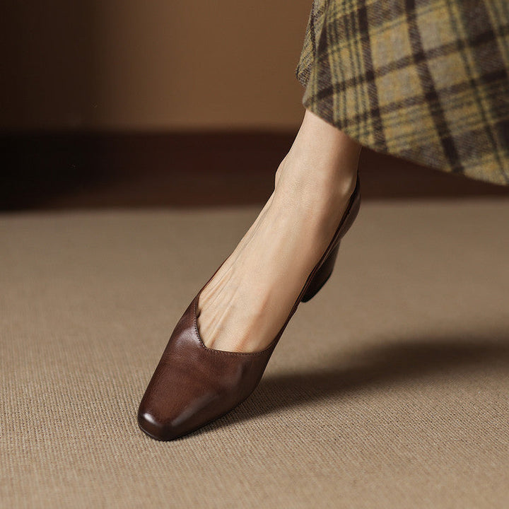 Zila | Genuine Leather Heels