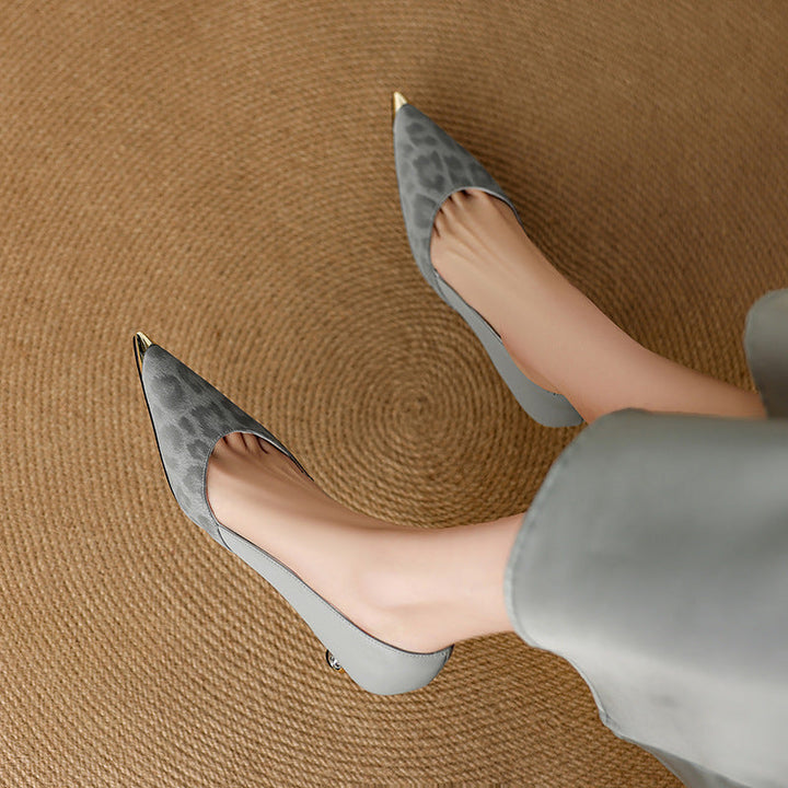 Clair | Genuine Leather Heels