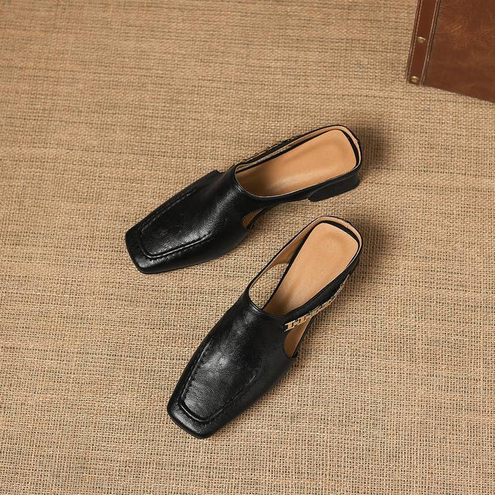 Vyla | Genuine Leather Mules