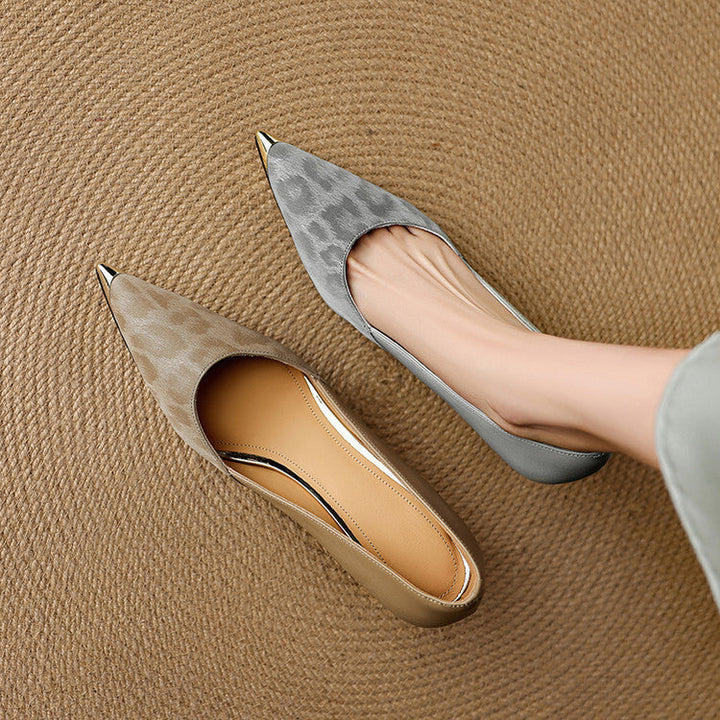 Clair | Genuine Leather Heels