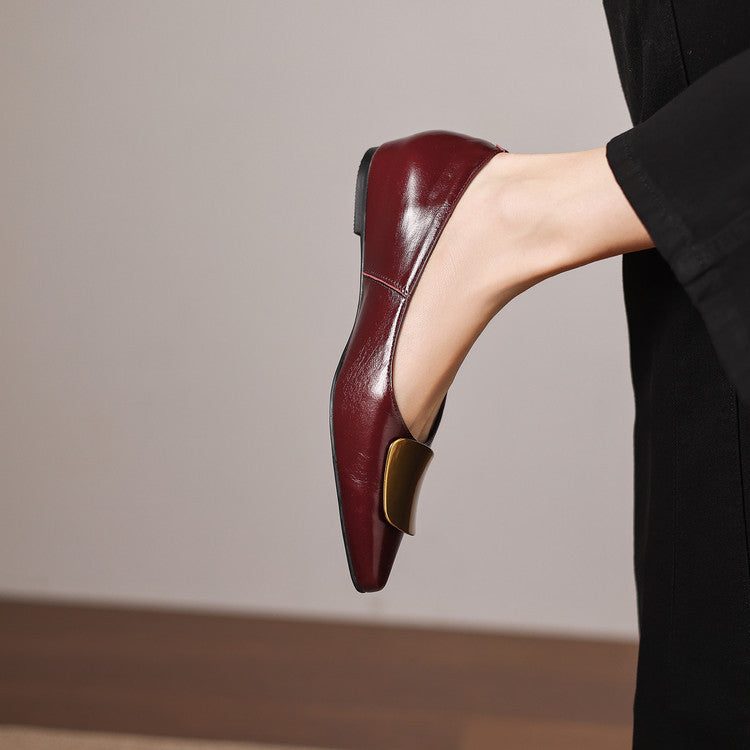 Lorea | Genuine Leather Flats