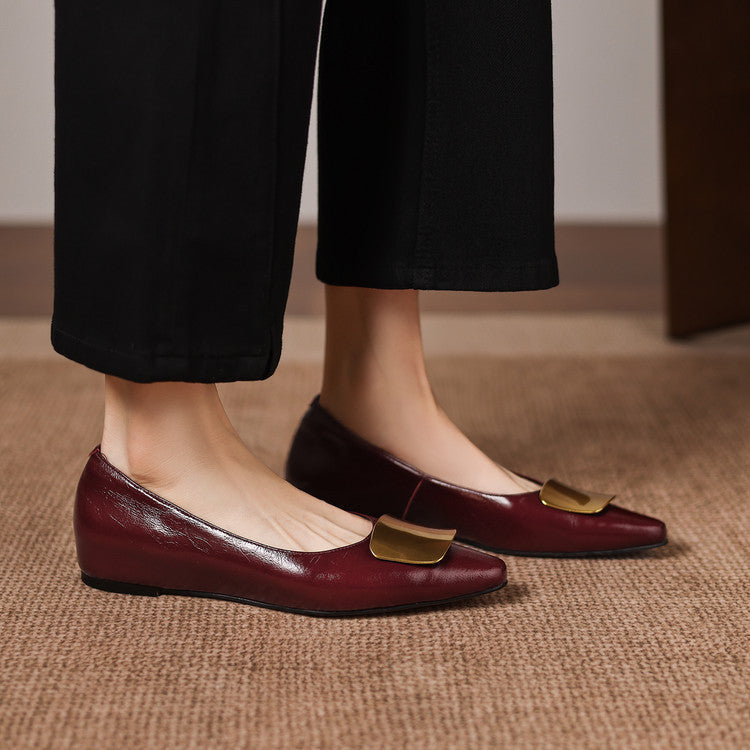 Lorea | Genuine Leather Flats
