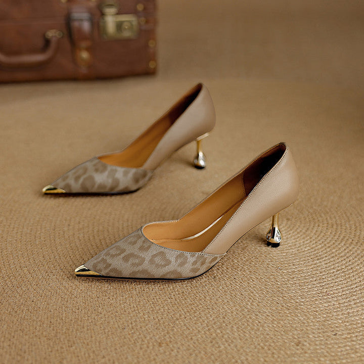 Clair | Genuine Leather Heels