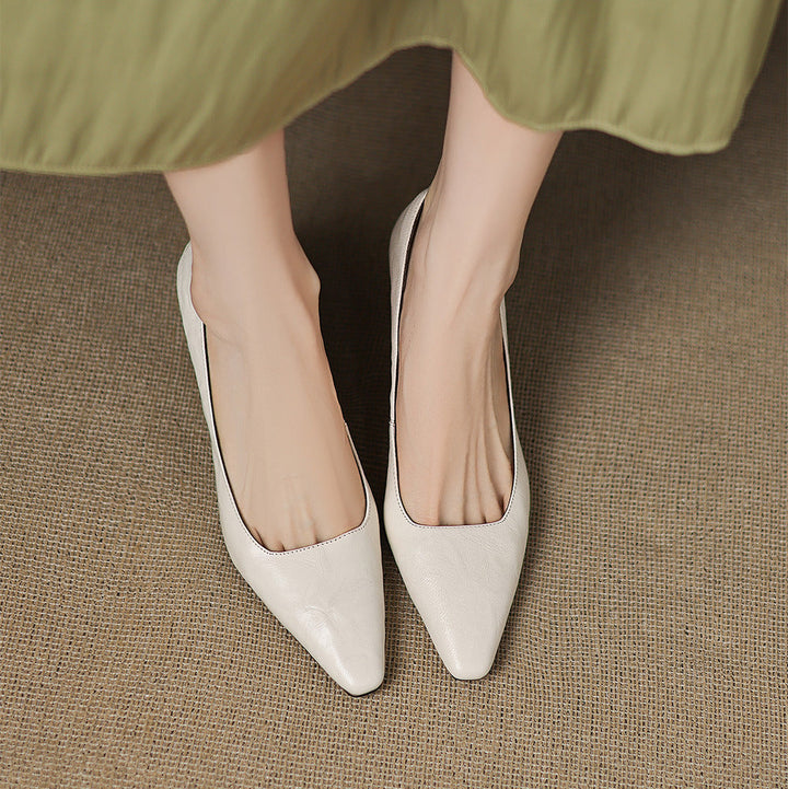 Zala | Genuine Leather Heels