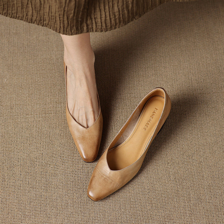 Zila | Genuine Leather Heels