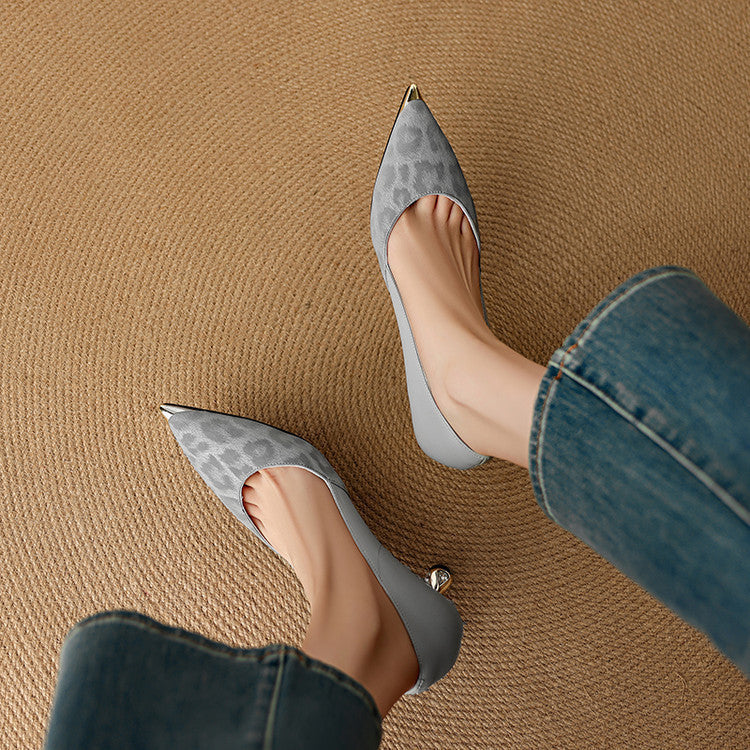 Clair | Genuine Leather Heels