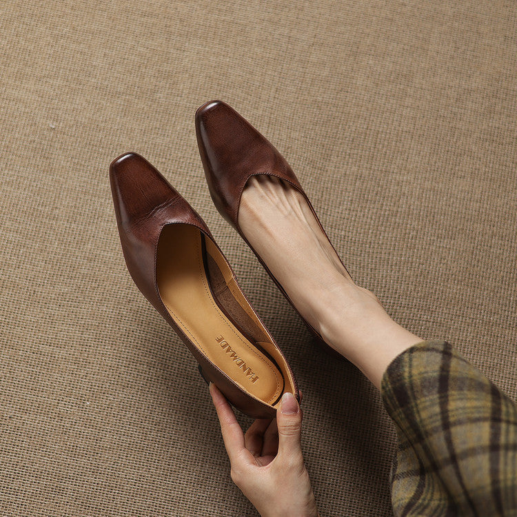 Zila | Genuine Leather Heels