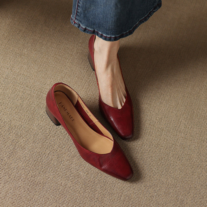 Zila | Genuine Leather Heels