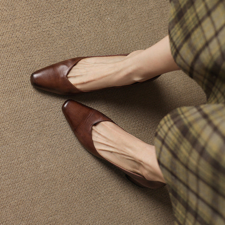 Zila | Genuine Leather Heels