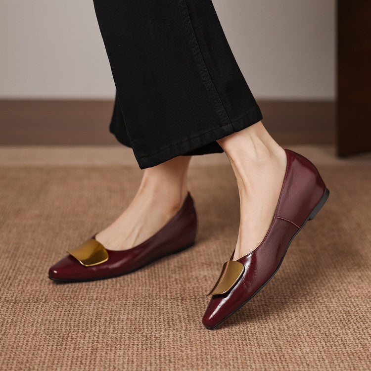 Lorea | Genuine Leather Flats