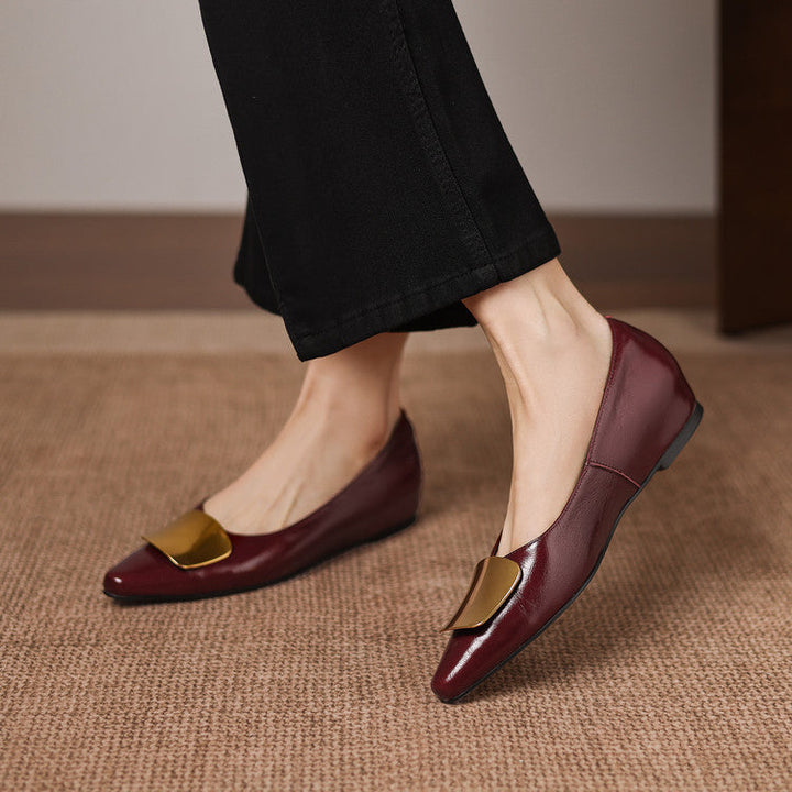 Lorea | Genuine Leather Flats