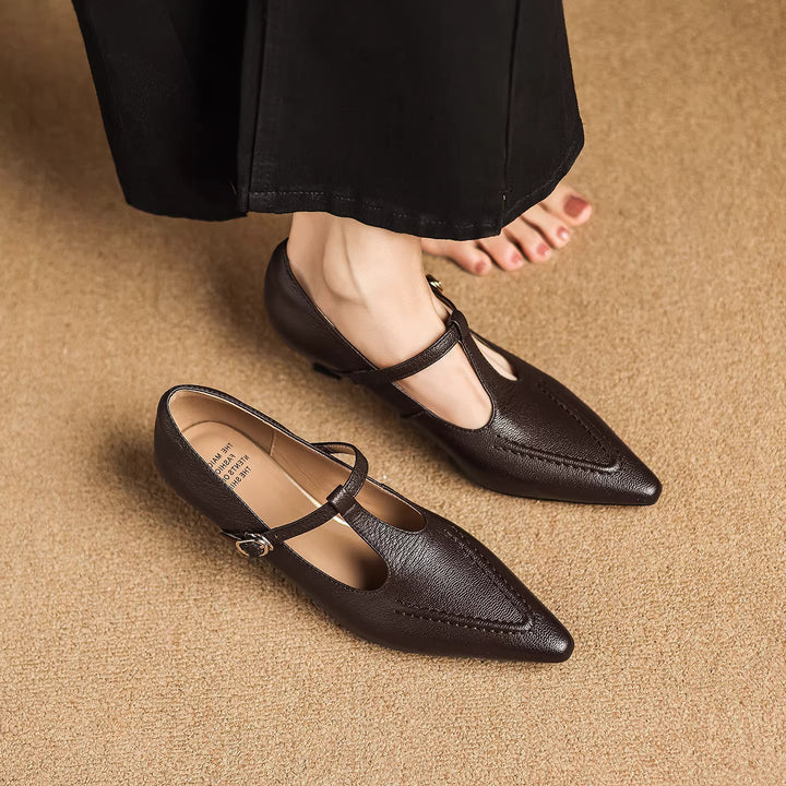 Tirea | Genuine Leather Heels