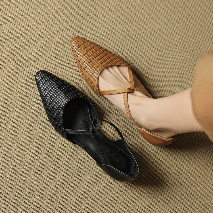 Dona | Genuine Leather Heels