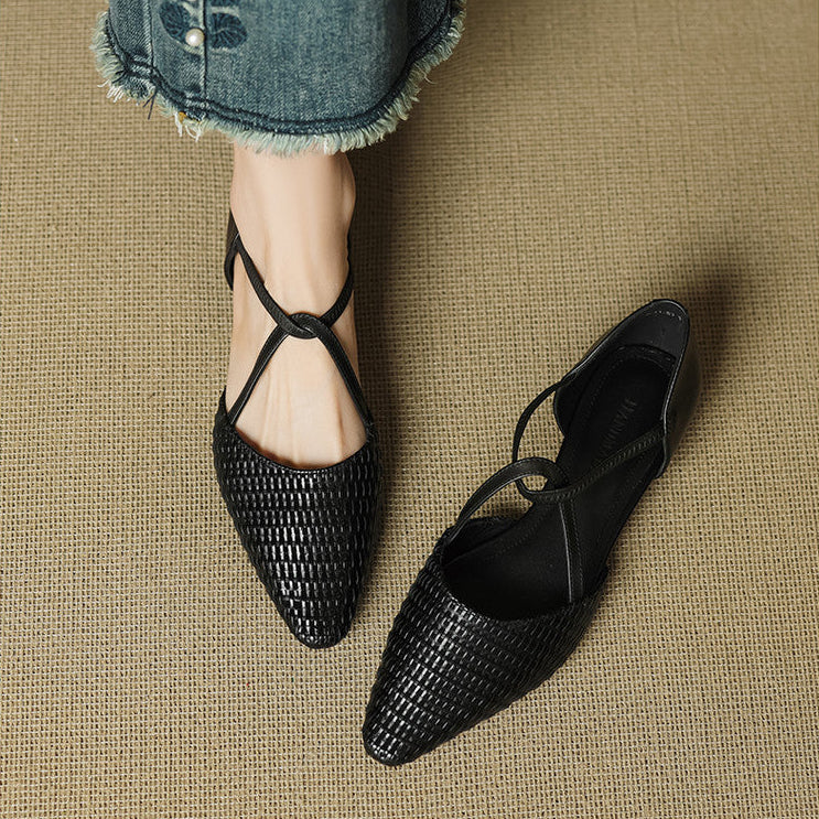 Dona | Genuine Leather Heels