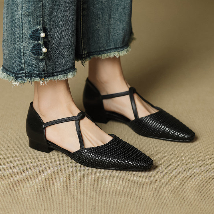 Dona | Genuine Leather Heels