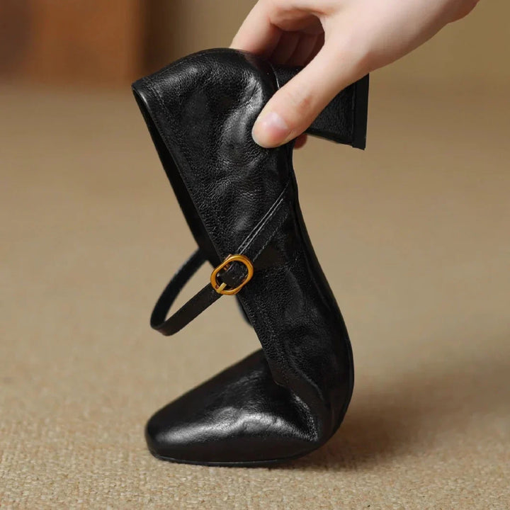 Bella | Genuine Leather Heels