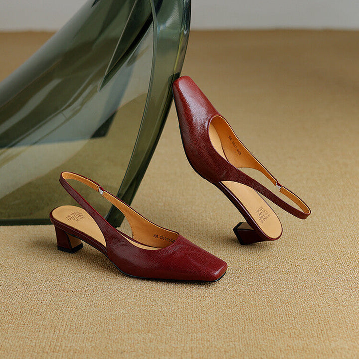 Ersa | Genuine Leather Slingbacks