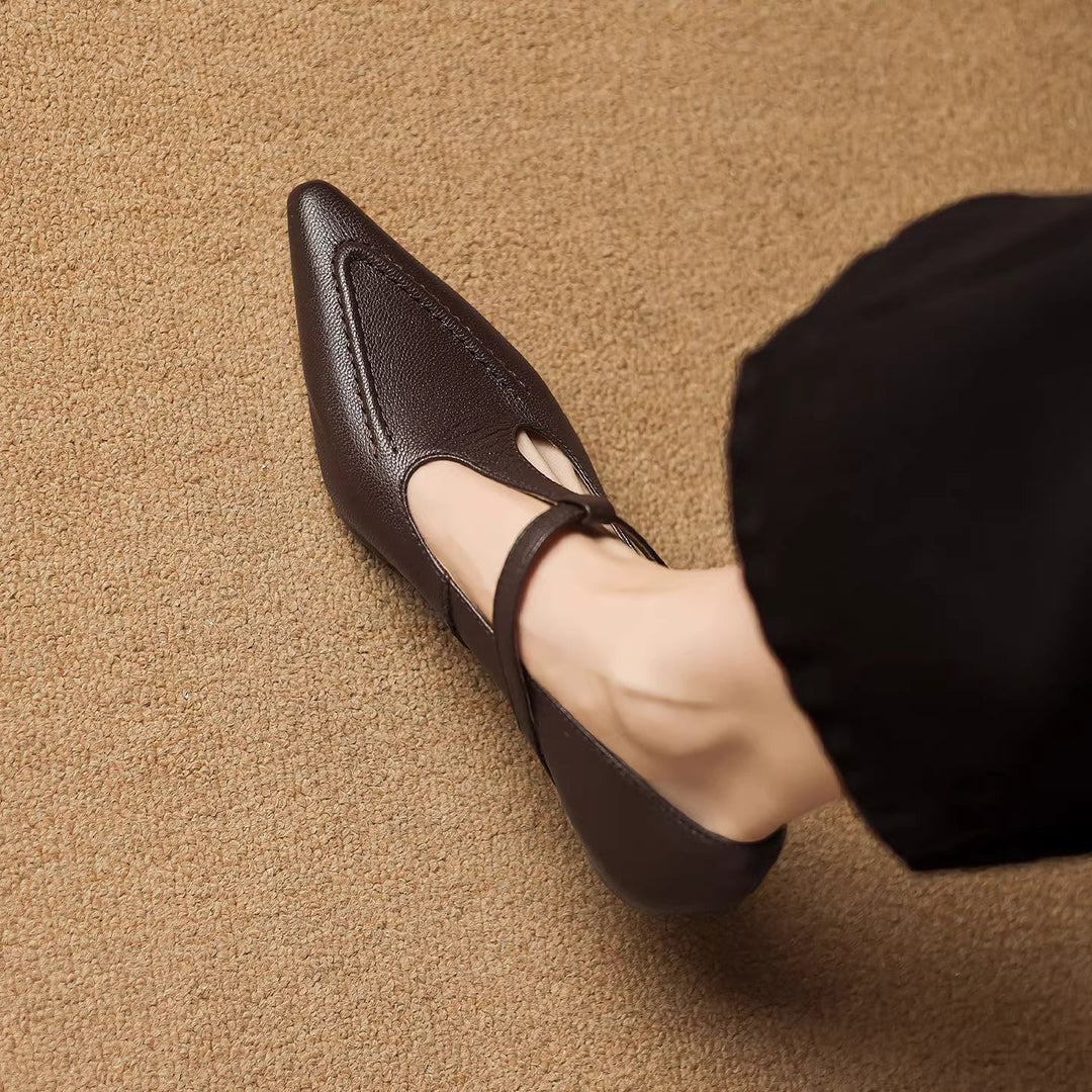 Tirea | Genuine Leather Heels