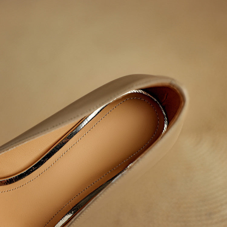 Clair | Genuine Leather Heels