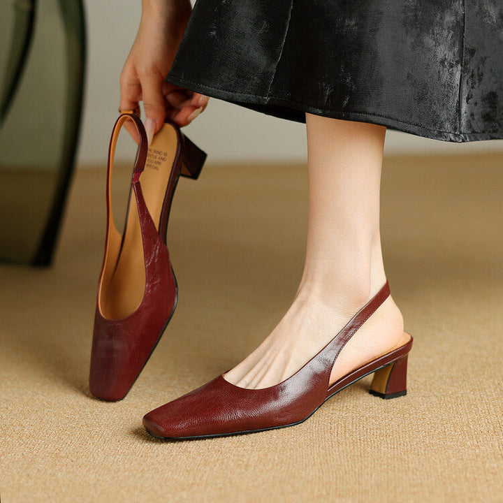 Ersa | Genuine Leather Slingbacks