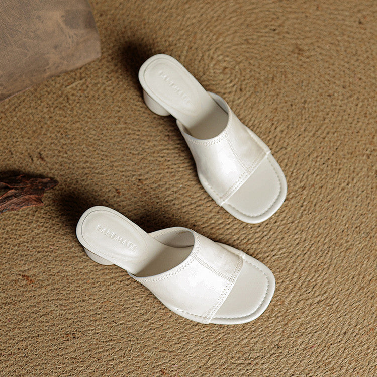 Amira | Genuine Leather Mules