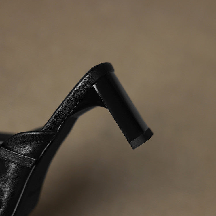 Vanya | Ruched Mary Jane Mule