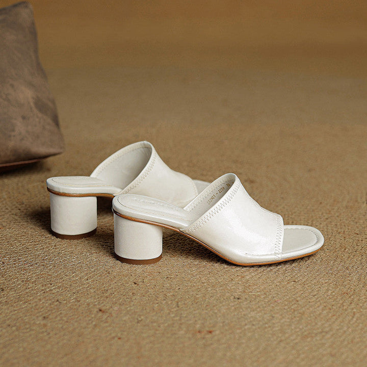 Amira | Genuine Leather Mules