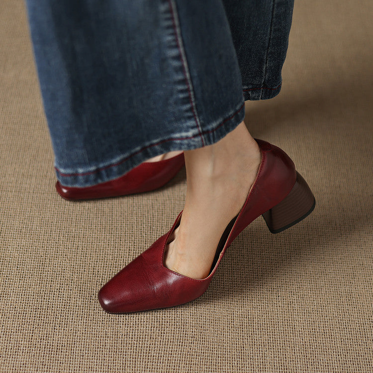 Zila | Genuine Leather Heels