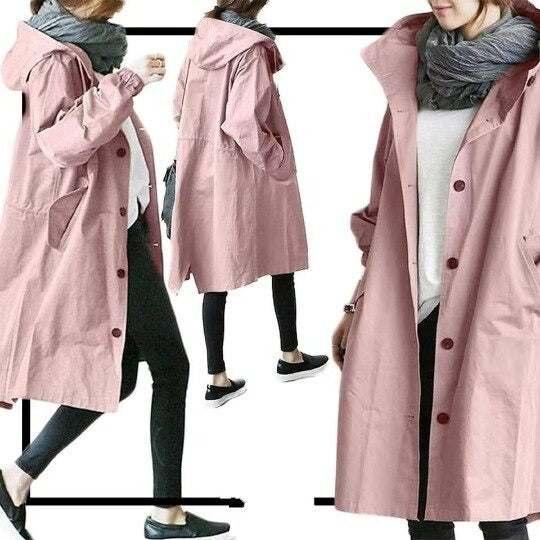 Arden Waterproof Trench Coat — Stay Dry in Style
