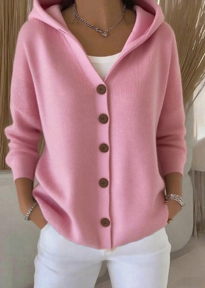 Avora | Elegant Hooded Cardigan