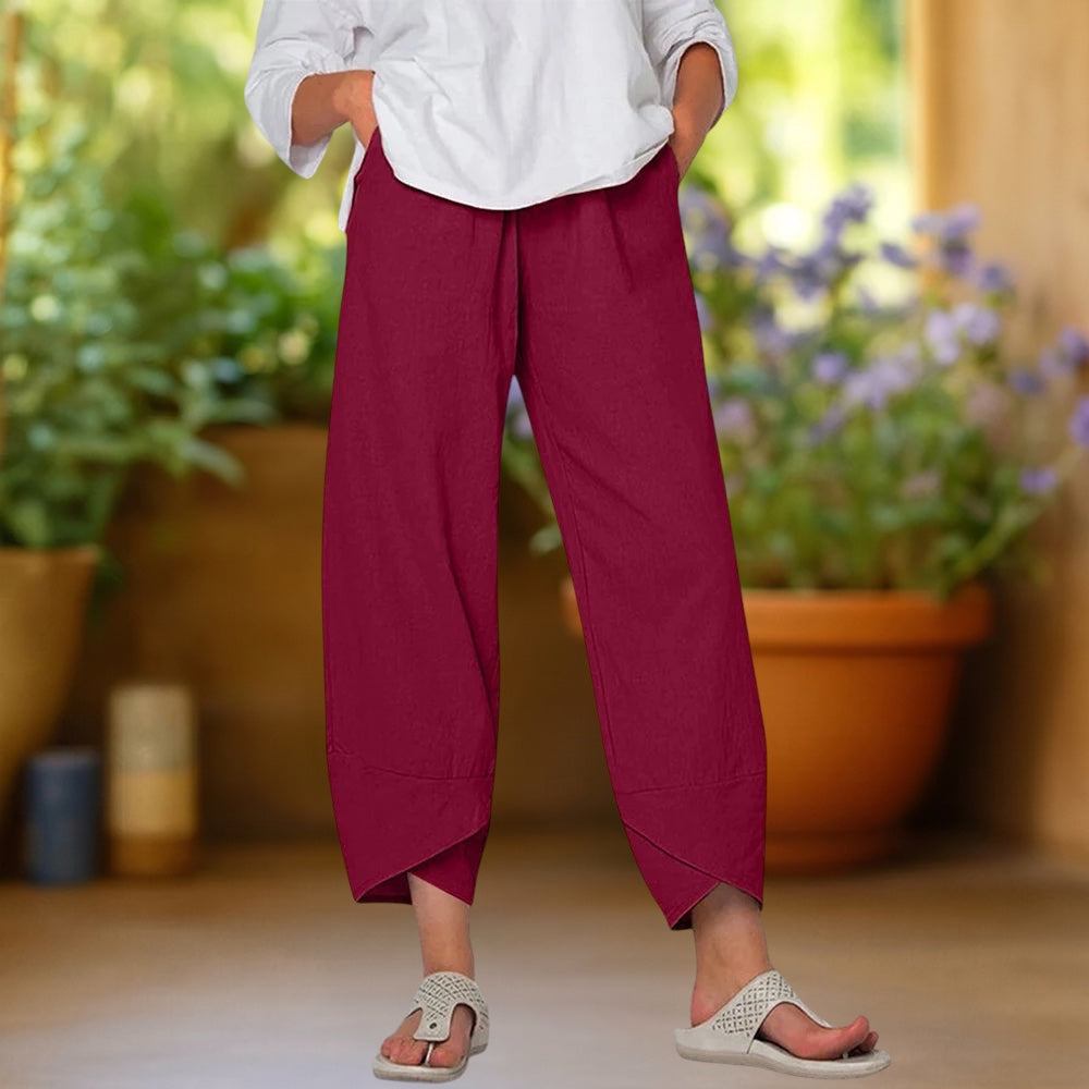 Indra | Wide-Leg Harem Trousers