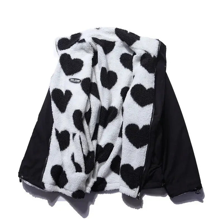 Helenah™ | 2 in 1 Reversible Fleece Jacket