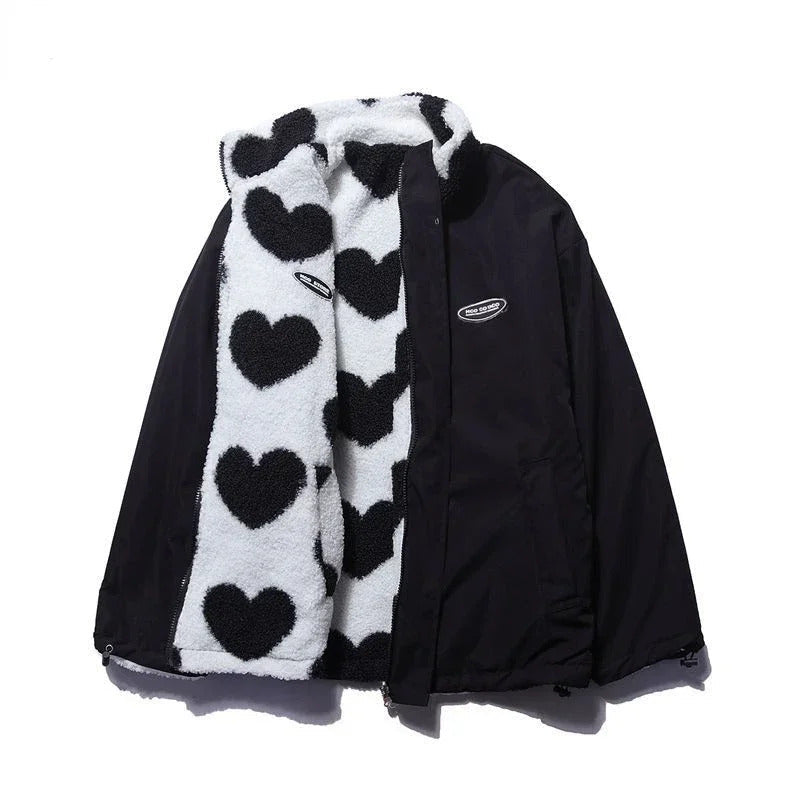 Helenah™ | 2 in 1 Reversible Fleece Jacket