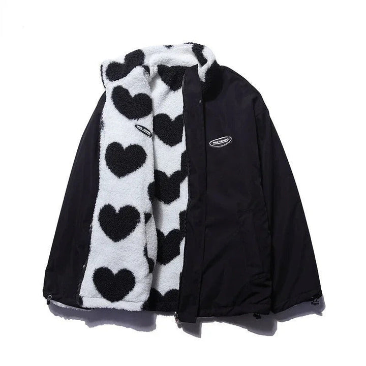 Helenah™ | 2 in 1 Reversible Fleece Jacket