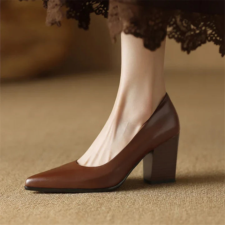 Zella | Genuine Leather Heels