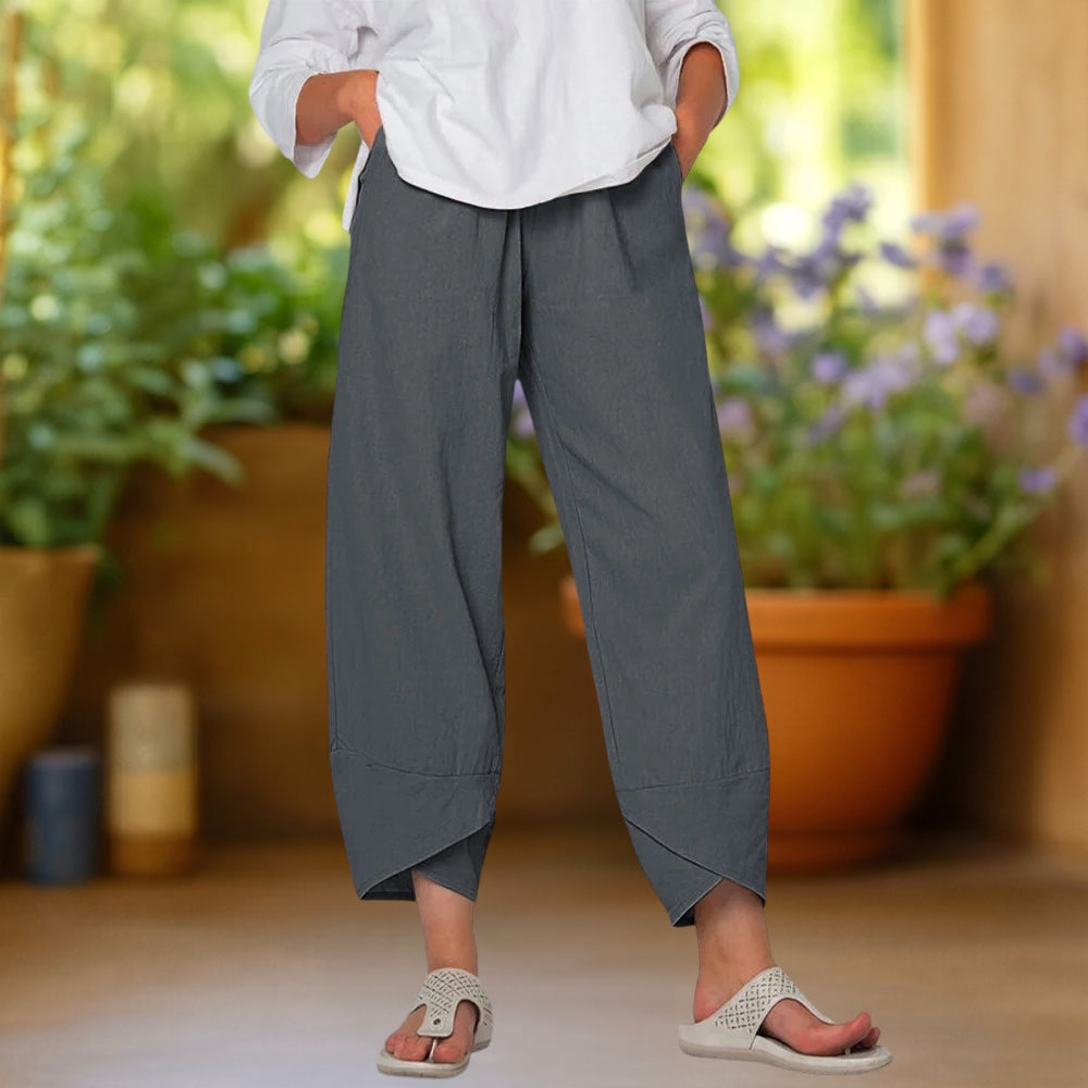 Indra | Wide-Leg Harem Trousers