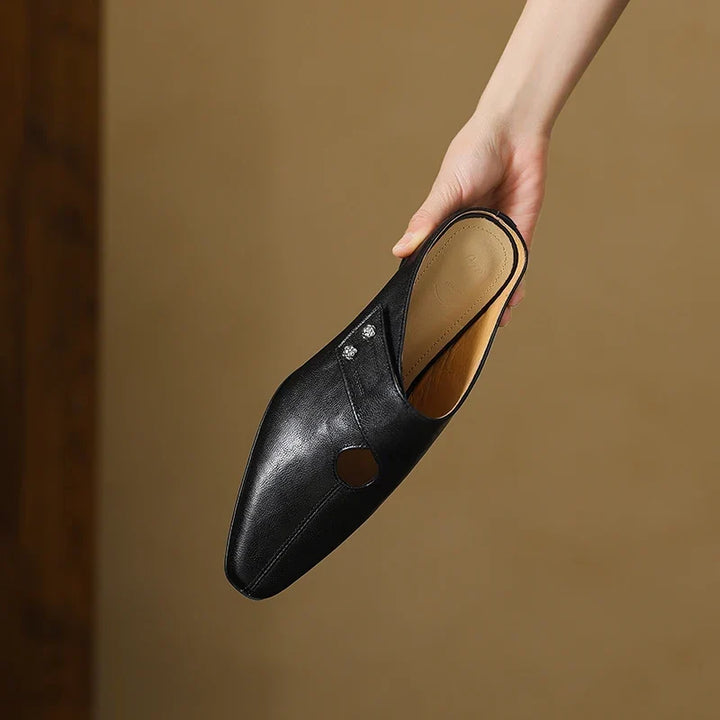 Olga | Genuine Leather Mules