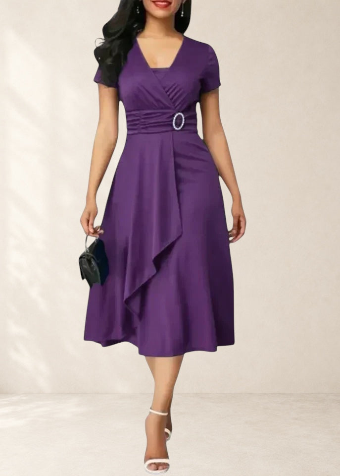Zhyrelle | Elegant Midi Dress