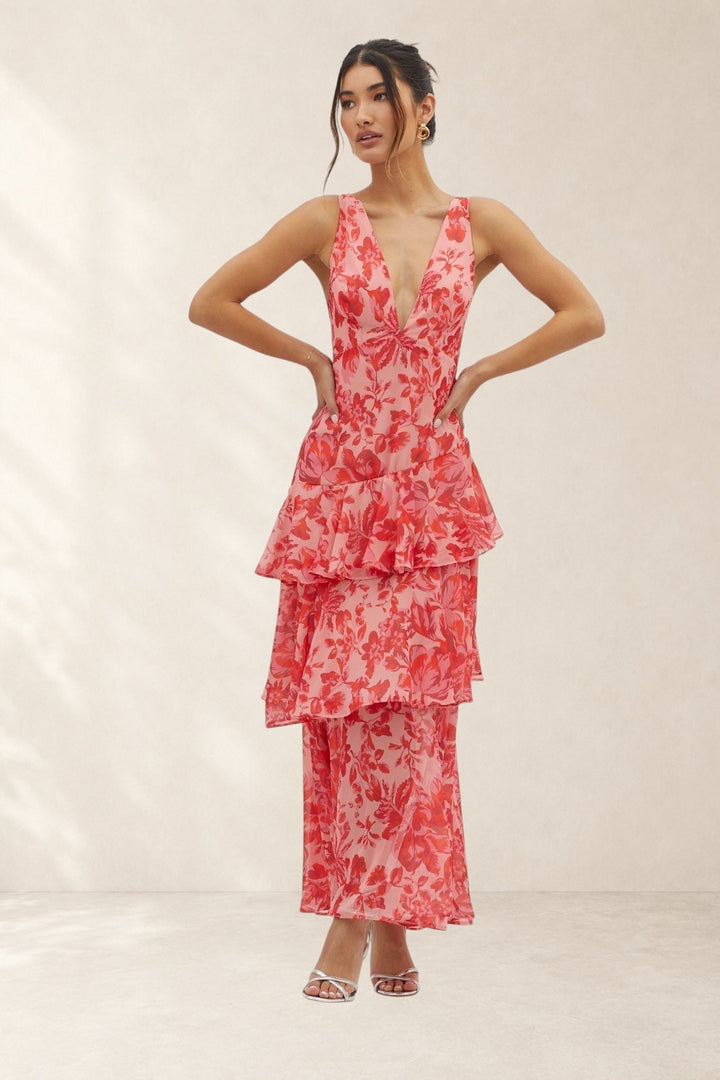 Taviana™ | Sophisticated Midi Dress