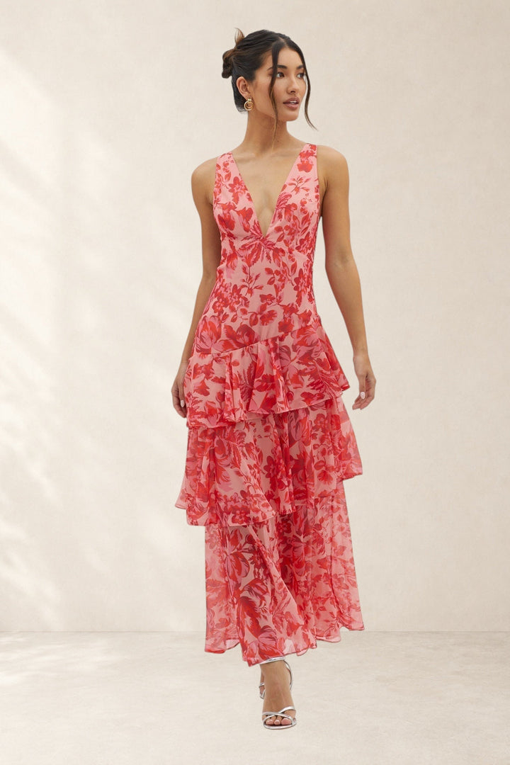 Taviana™ | Sophisticated Midi Dress