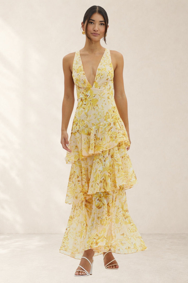 Taviana™ | Sophisticated Midi Dress