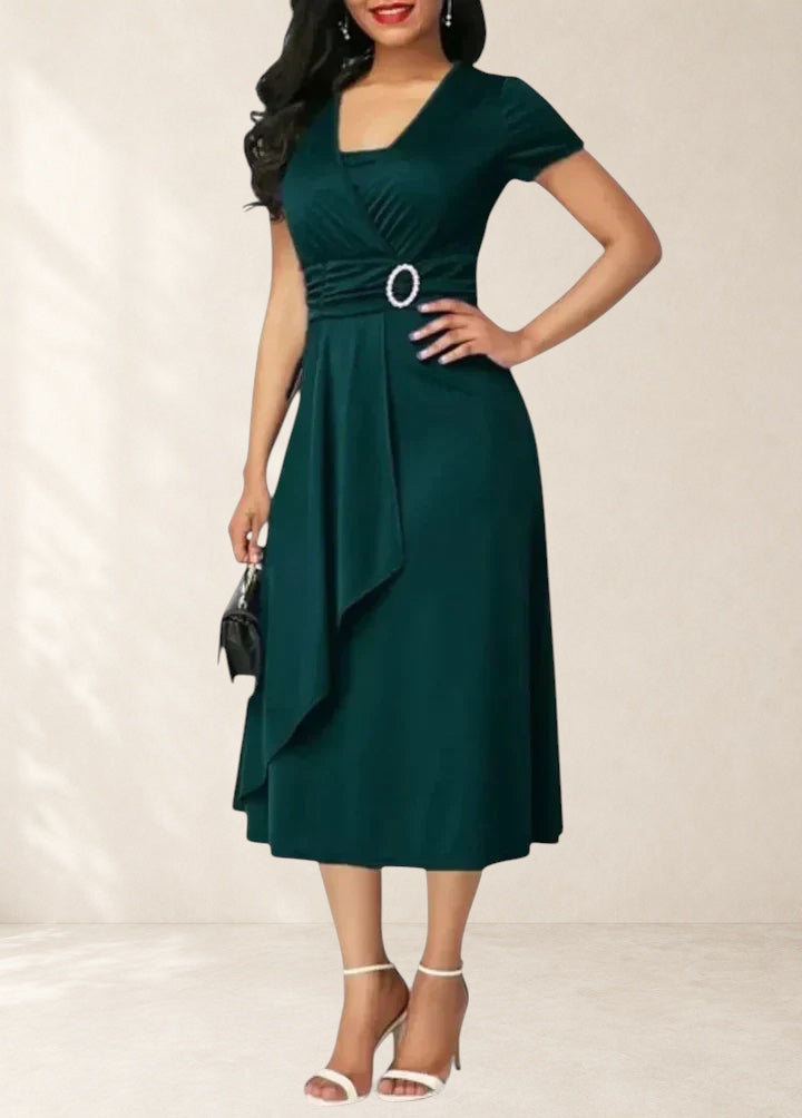 Zhyrelle | Elegant Midi Dress