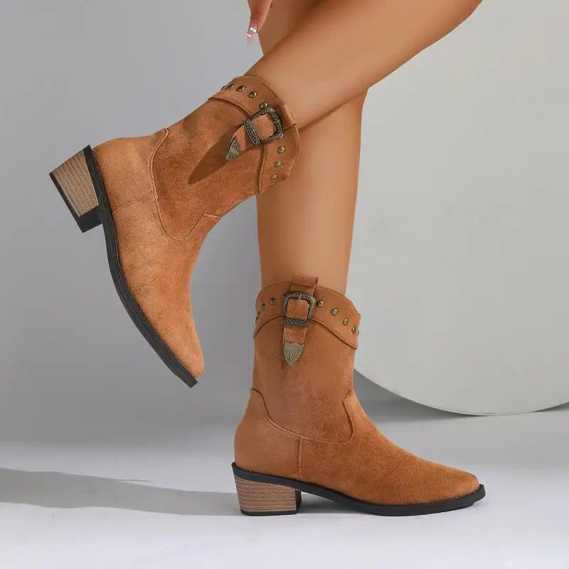 Tahlia | Knee-High Riding Boots