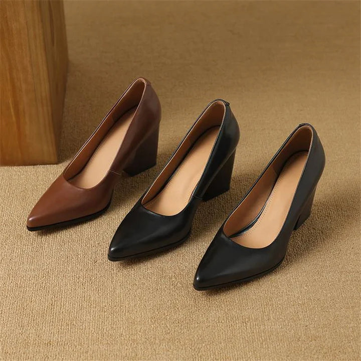 Zella | Genuine Leather Heels