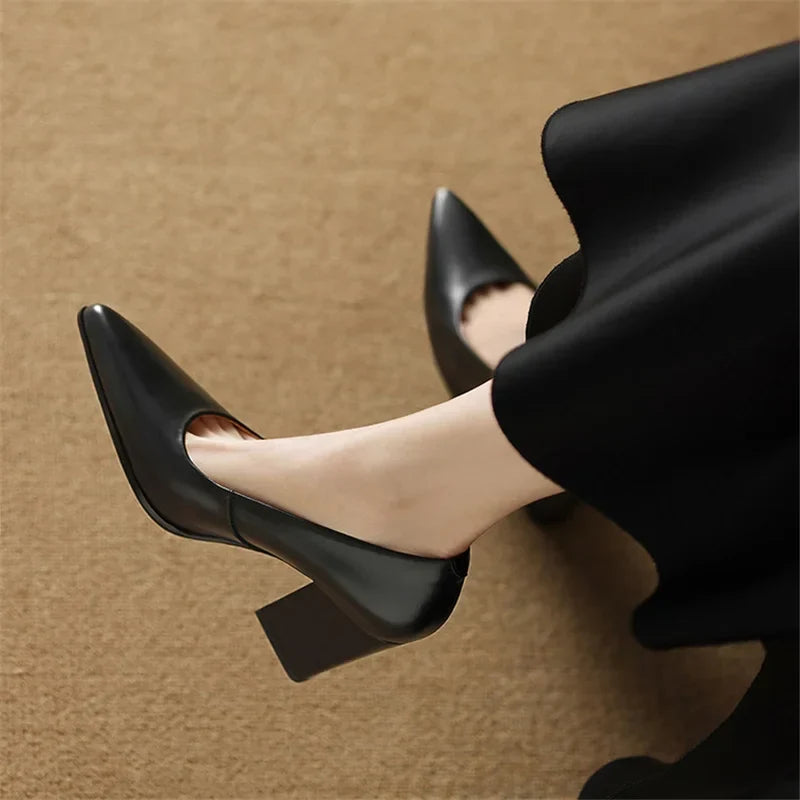 Zella | Genuine Leather Heels