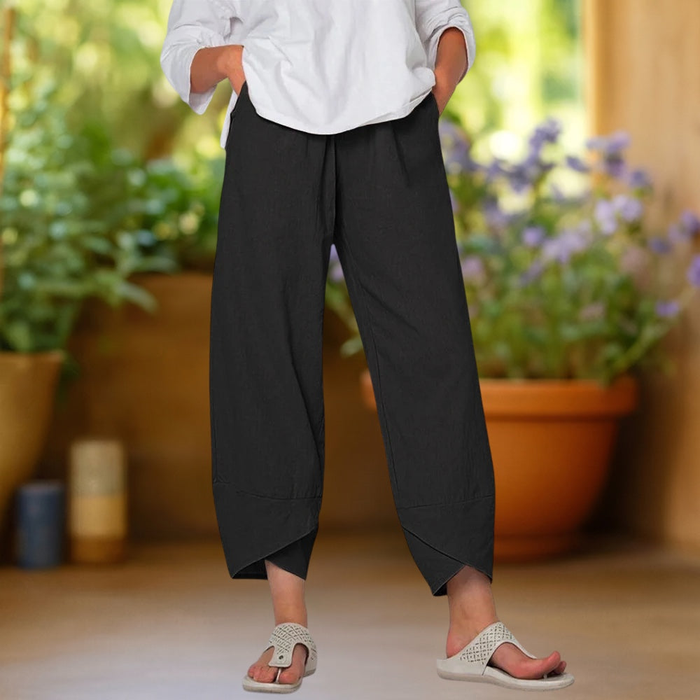 Indra | Wide-Leg Harem Trousers