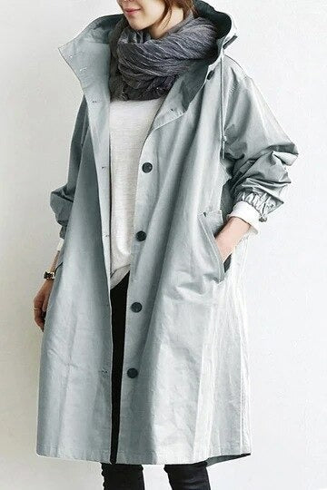 Arden Waterproof Trench Coat — Stay Dry in Style