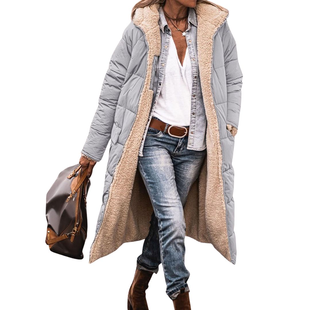 Fairford Reversible Wool-Lined Puffer Coat – Dual-Look Warmth in One