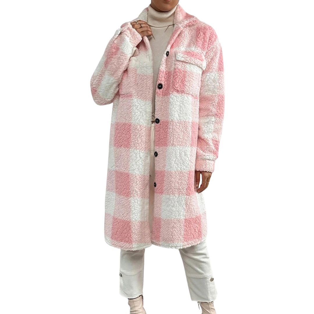 Ariella Cozy Fleece Overcoat — Warmth, Comfort, and Style